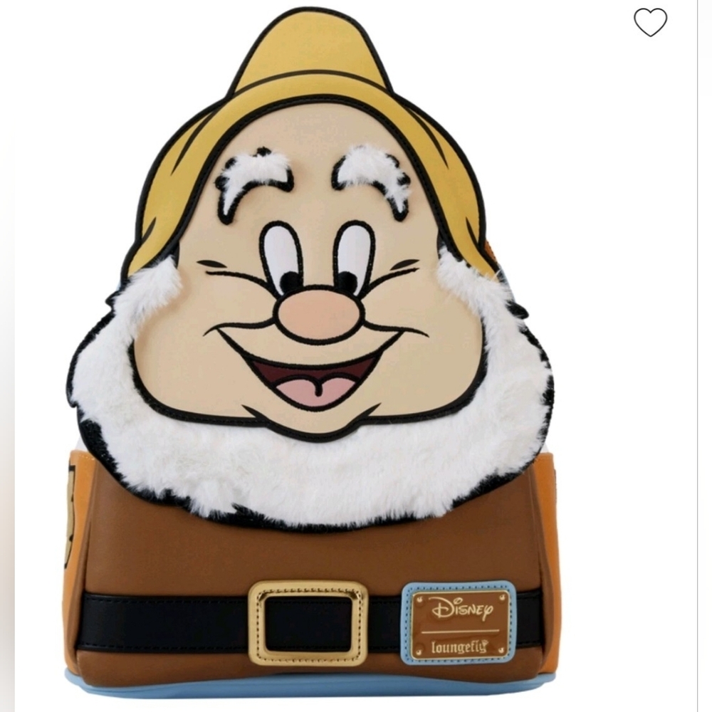 Loungefly Snow White And The Seven Dwarfs Happy Cosplay Mini Backpack
